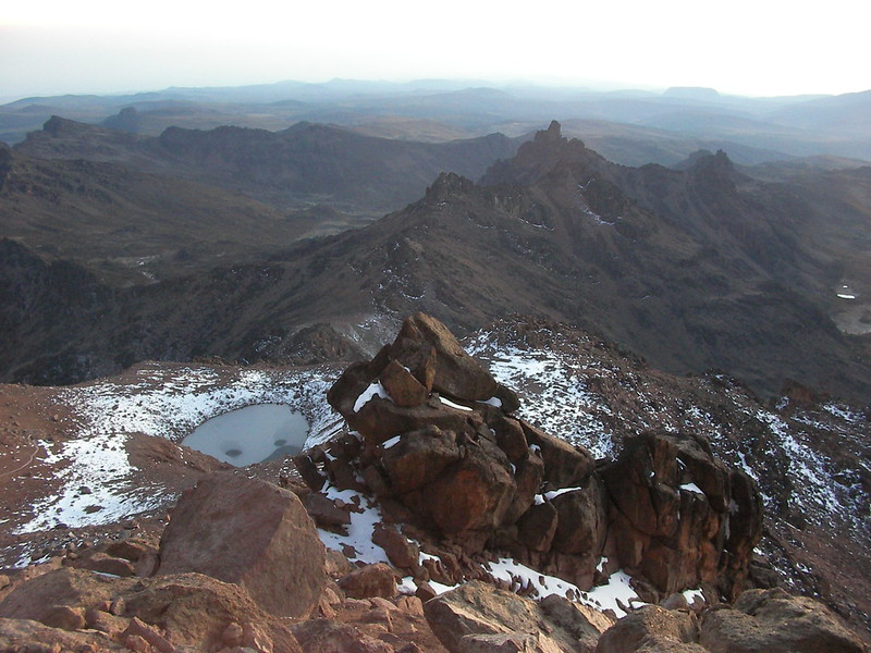 3 days Mount kenya climbing to Chogoria route to point Lenana Peak at 4985m