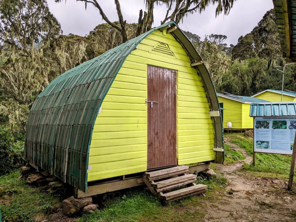 Kalalama Camp on Rwenzori Kilembe Trail Route