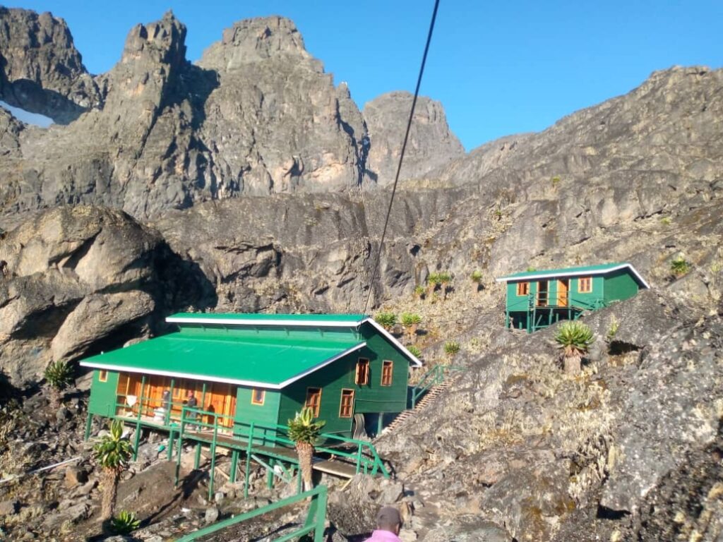 Maghrita Camp of Rwenzori Mountains Kilembe Trail