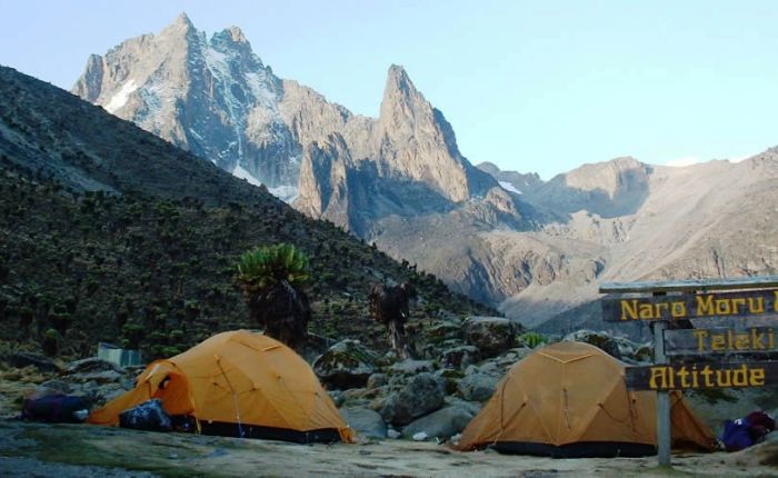 5 Days Mount Kenya Climbing Naromoru Point Lenana Peak