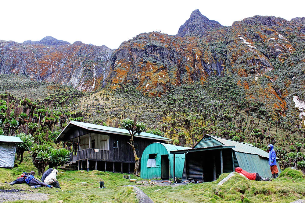 5 days Rwenzori trekking safari to Bujuku hut at 3,977m