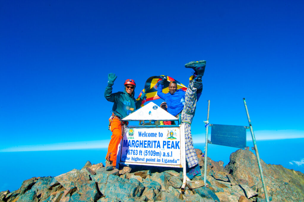 7-day Rwenzori trek to Margherita Peak Kilembe trail route in Rwenzori Mountains National Park
